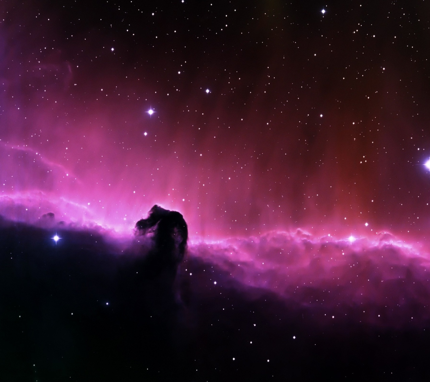 Beautiful Purple Nebula