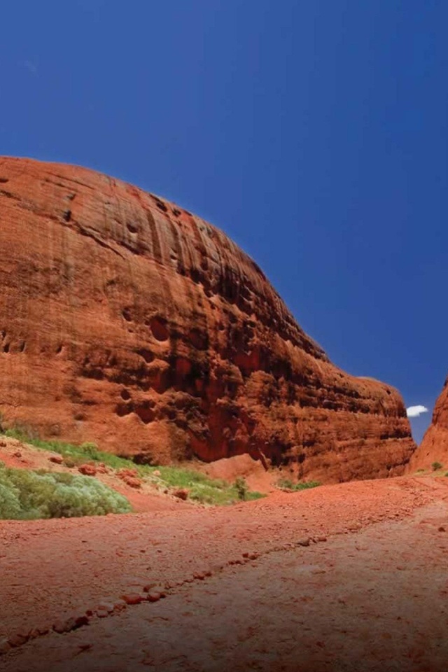 Beautiful Scenery Kata Tjuta Olga Rocky Uluru National Park Attraction Australia World