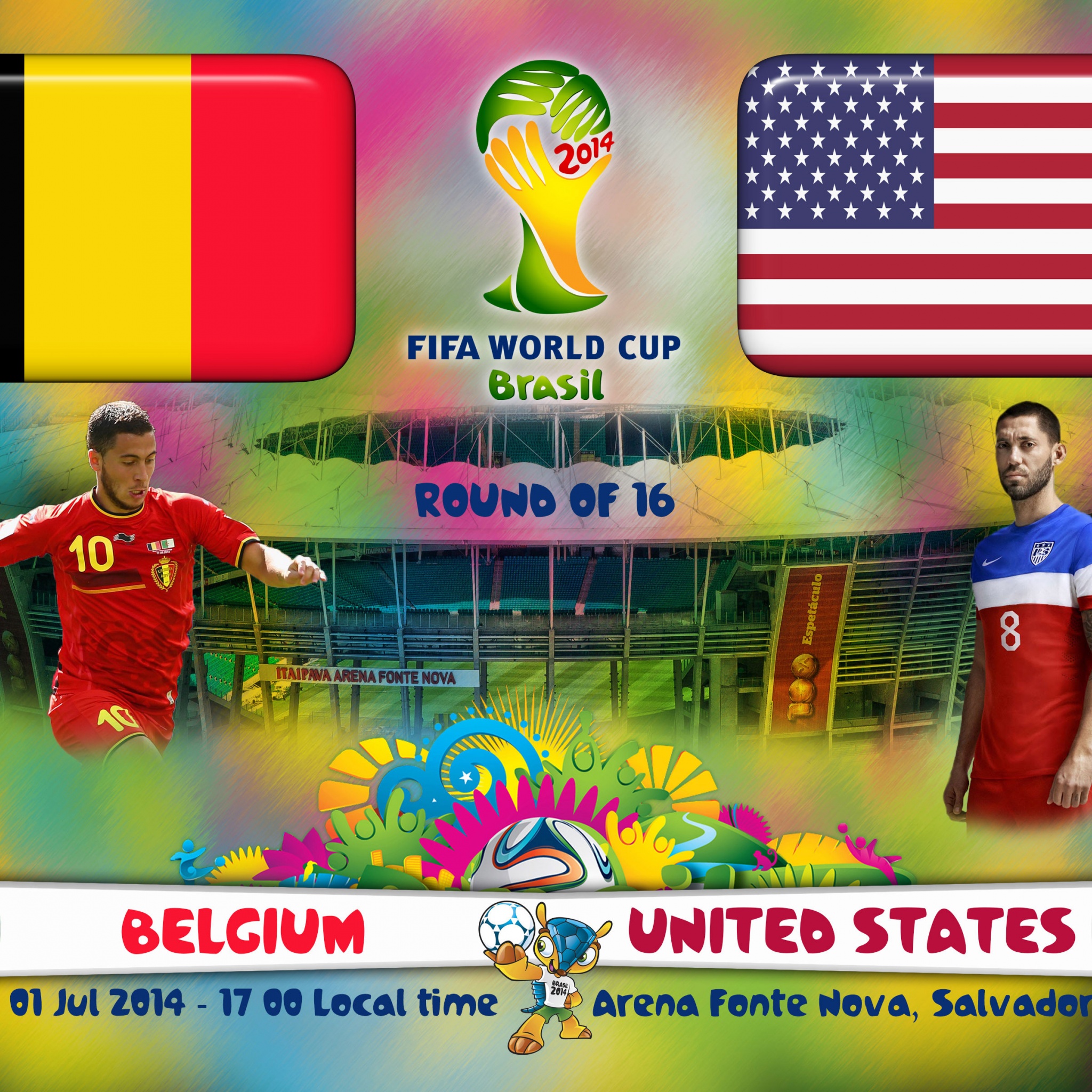 Belgium Vs United States WC 2014