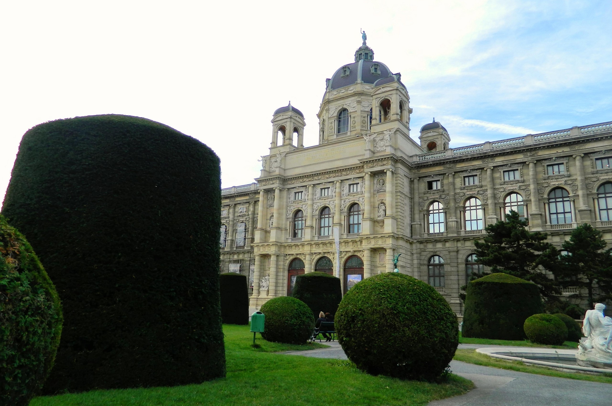 Big Ball In The Park Of Maria Theresa Vienna Austria