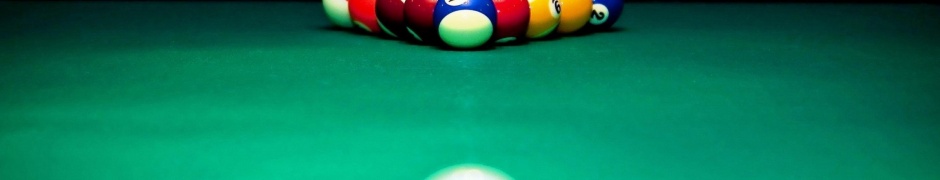 Billiard Table And Balls