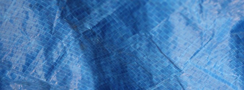 Blue Plastic Faux Alligator Skin Texture