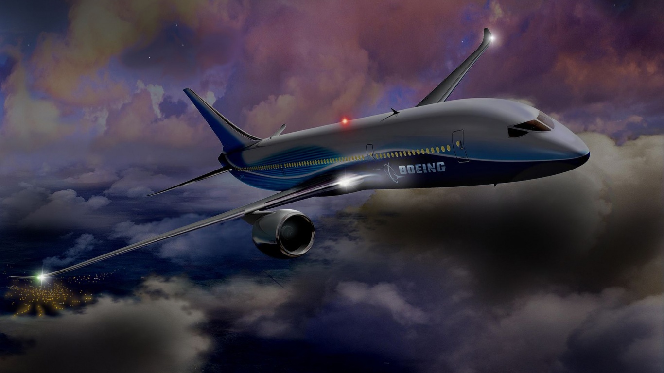 Boeing Night Flight