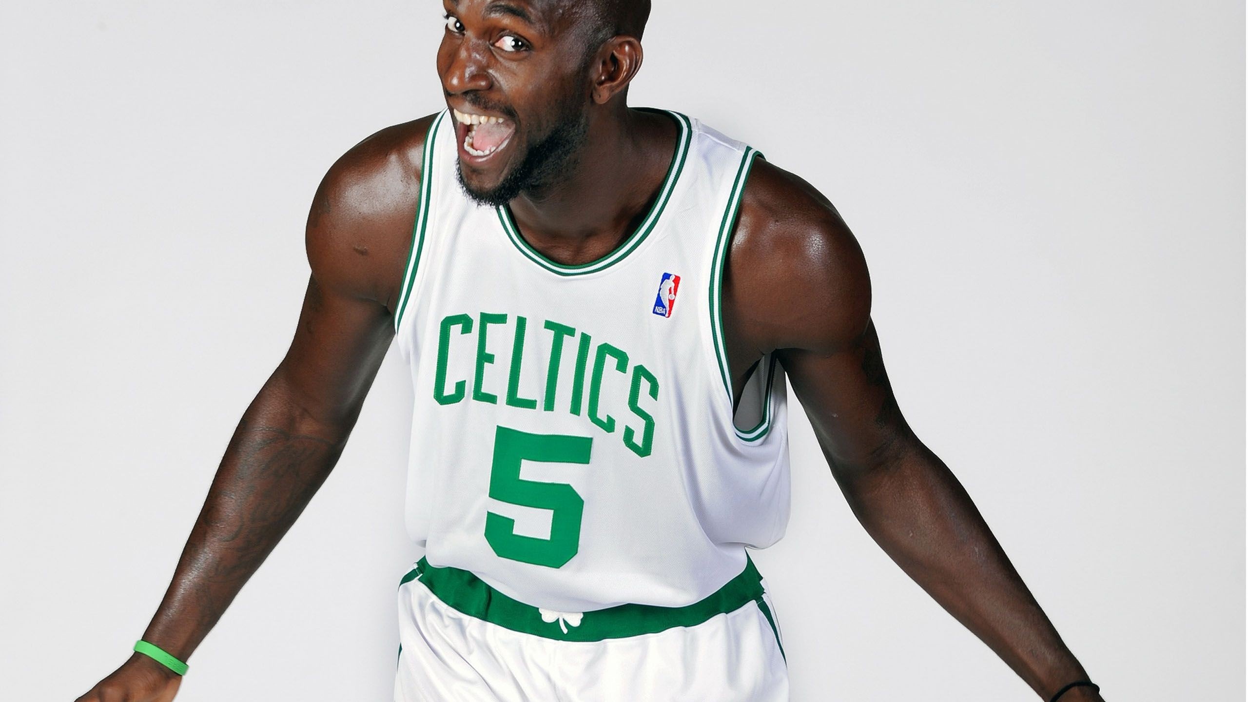 Boston Celtics Nba American Basketball Kevin Garnett Smiles