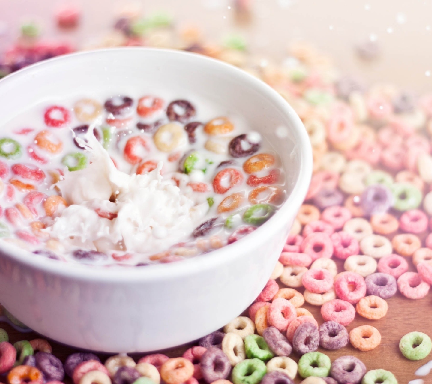 Bowl Of Cereal And Milk