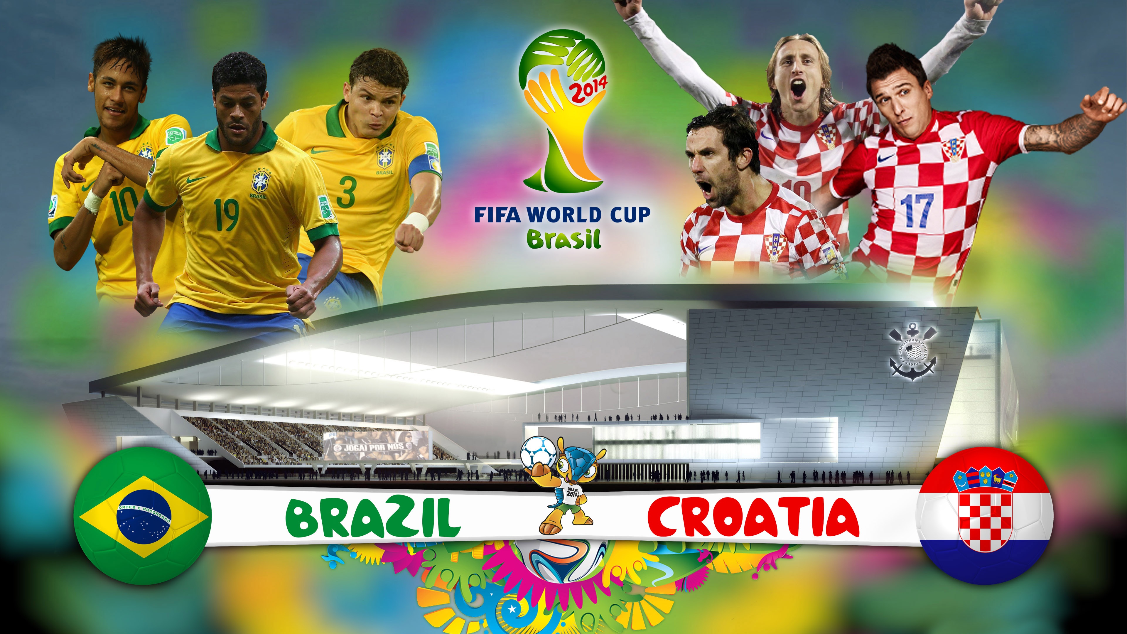Brazil Vs Croatia 2014 World Cup