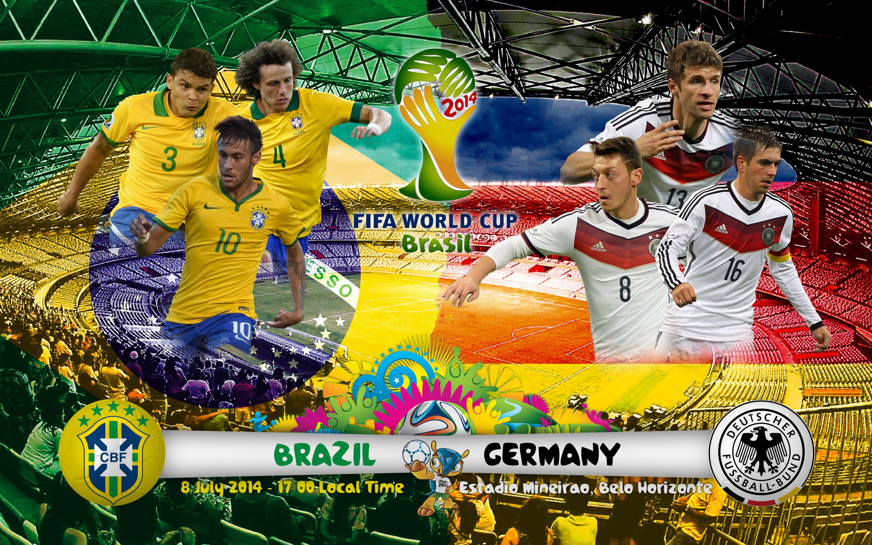 Brazil Vs Germany WC 2014 Semifinals