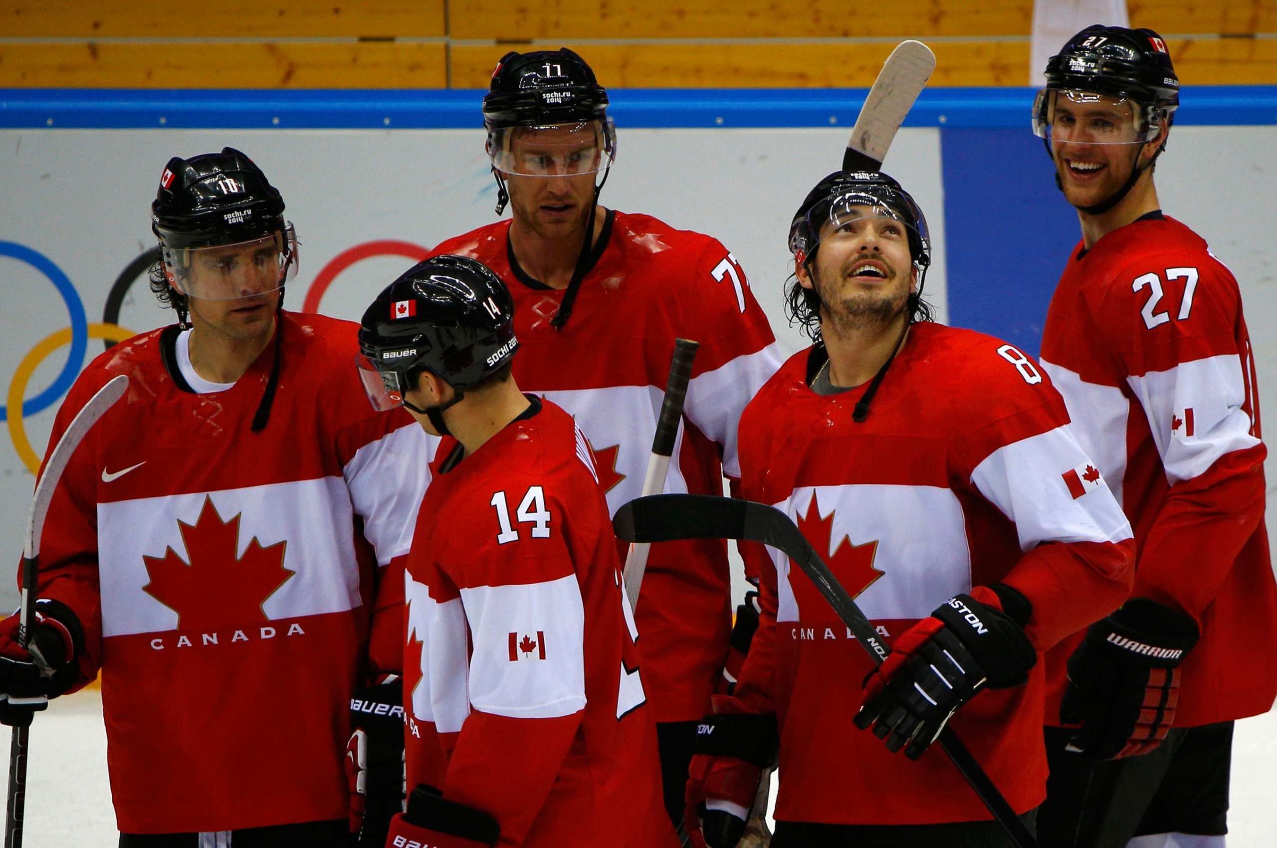 Canadian Ice Hockey Players In Sochi