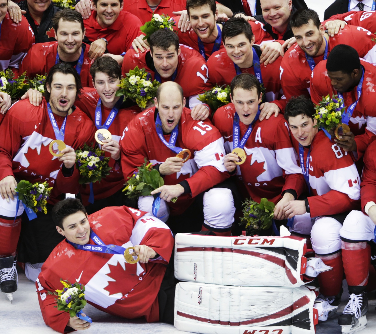 Canadian Ice Hockey Team Gold Sochi
