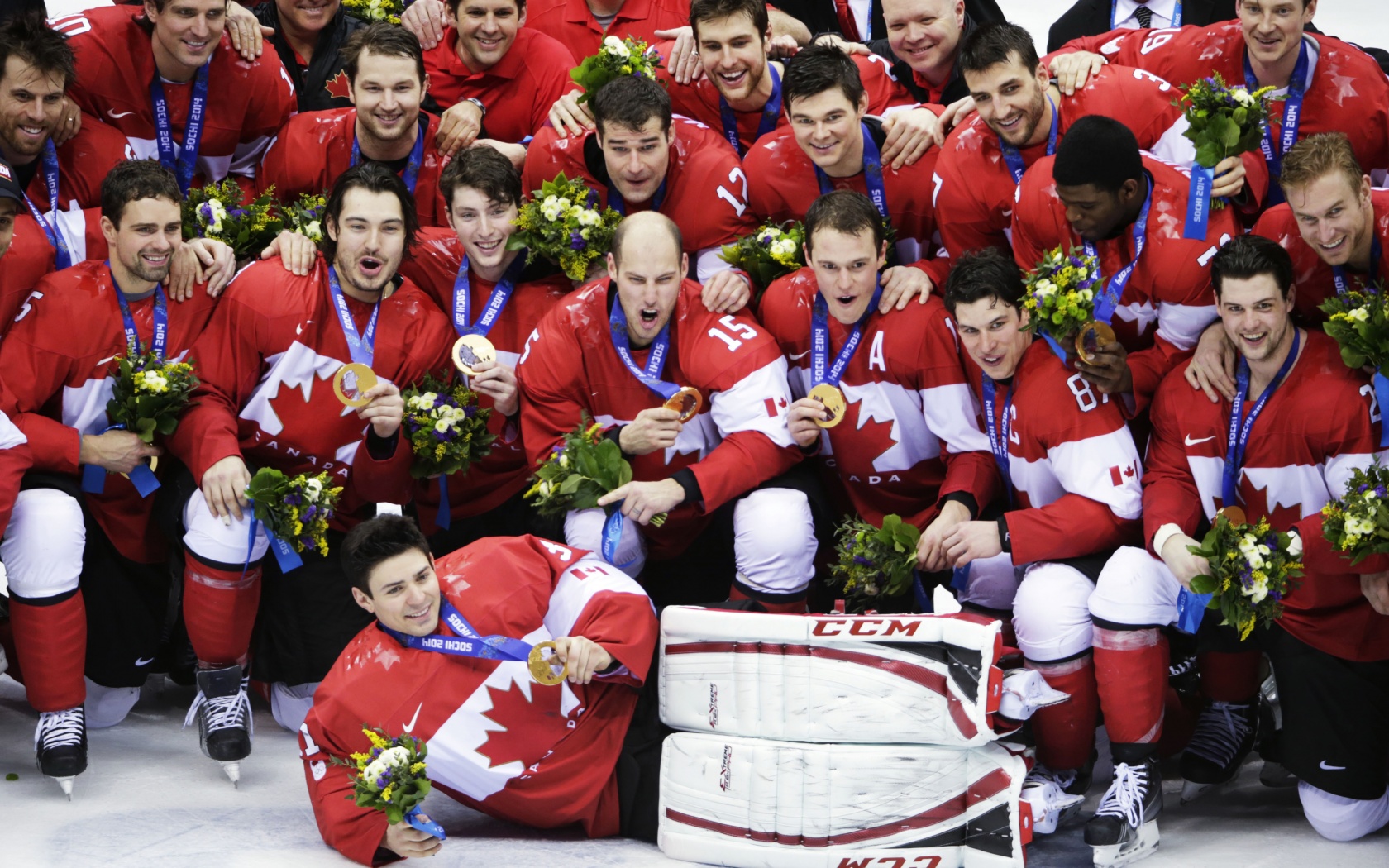 Canadian Ice Hockey Team Gold Sochi
