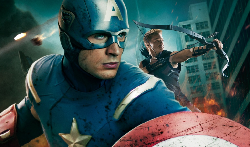 Captain America In Avengers Movie