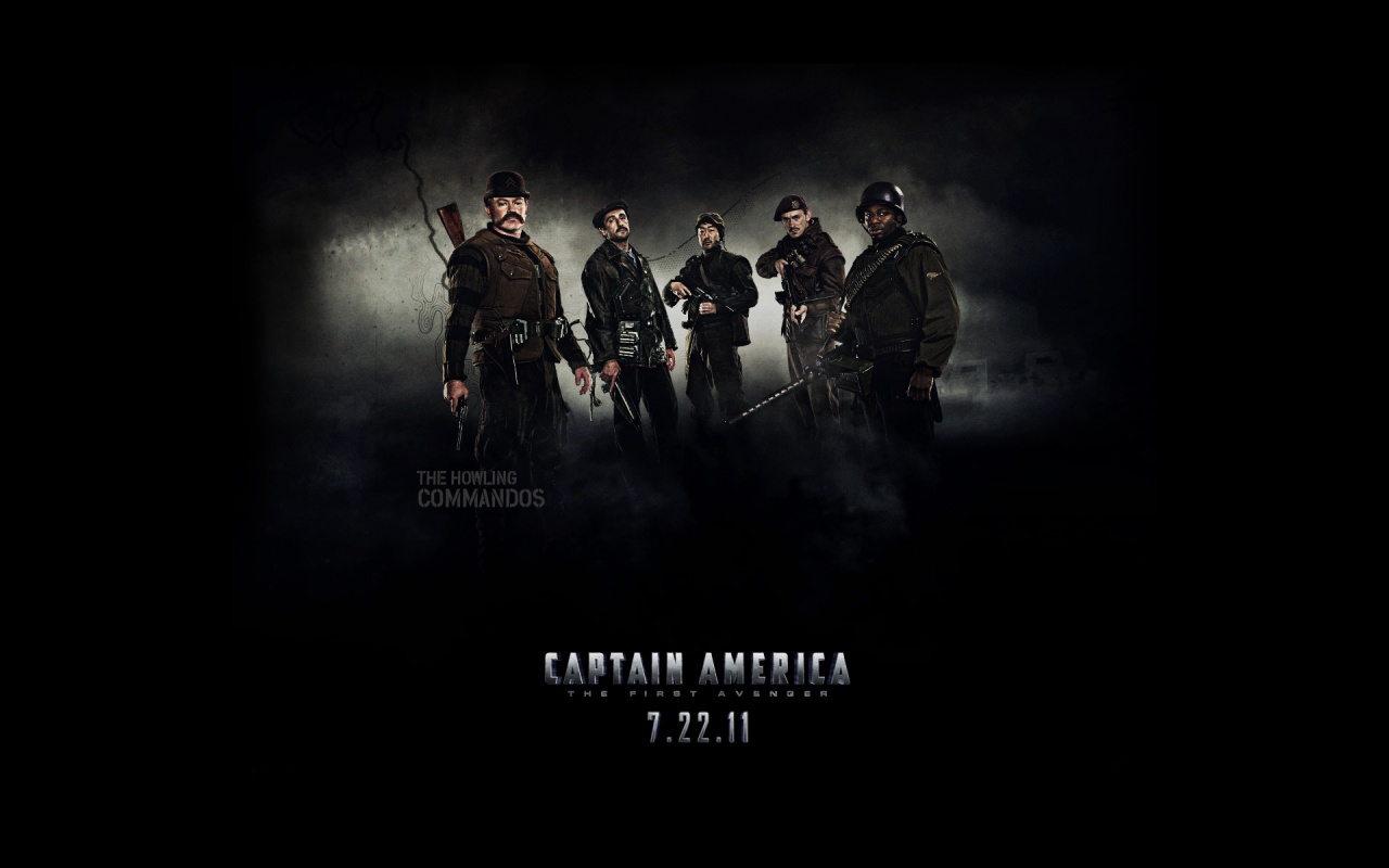 Captain America Movie Wallpaper Commandos