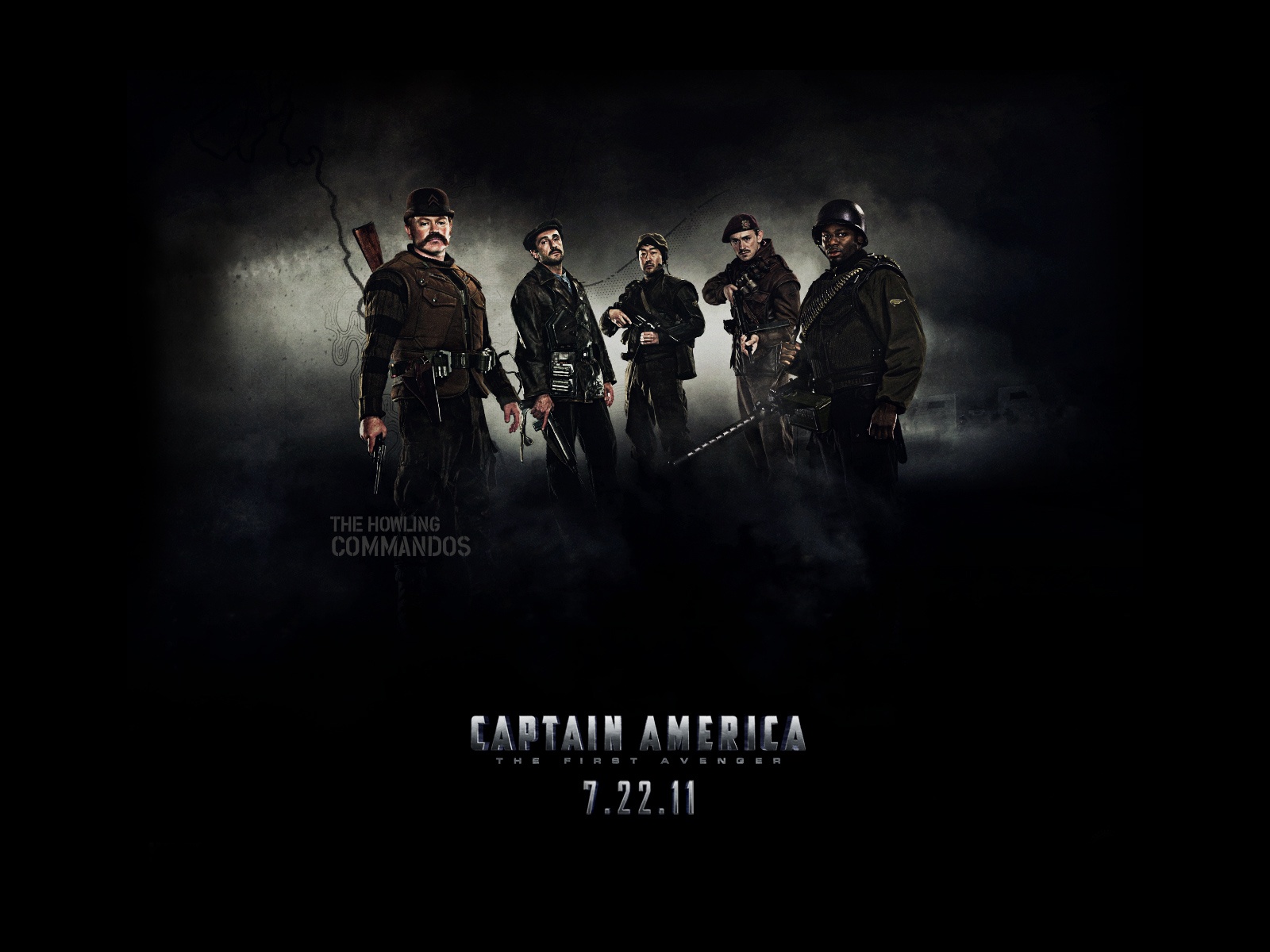 Captain America Movie Wallpaper Commandos