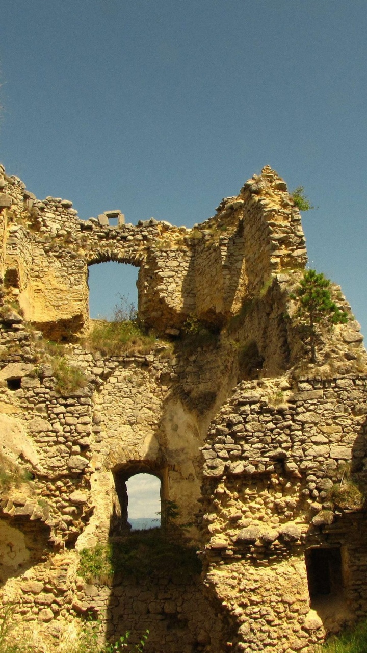 Castle Of Lietava Ruins Zilina Zilina Region Slovakia