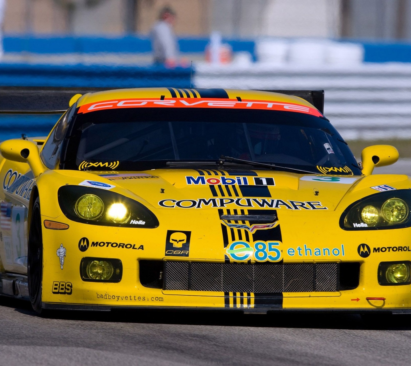Chevrolet Corvette American Motor Racing Yellow