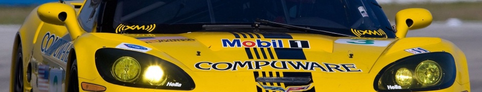 Chevrolet Corvette American Motor Racing Yellow
