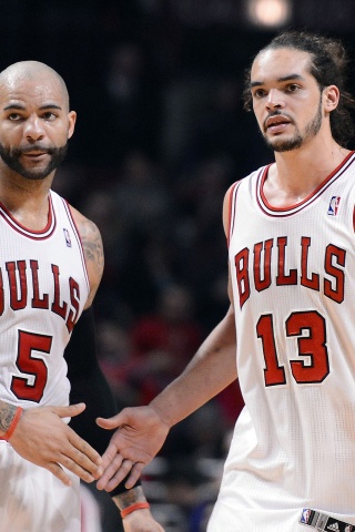 Chicago Bulls Joakim Noah Carlos Boozer