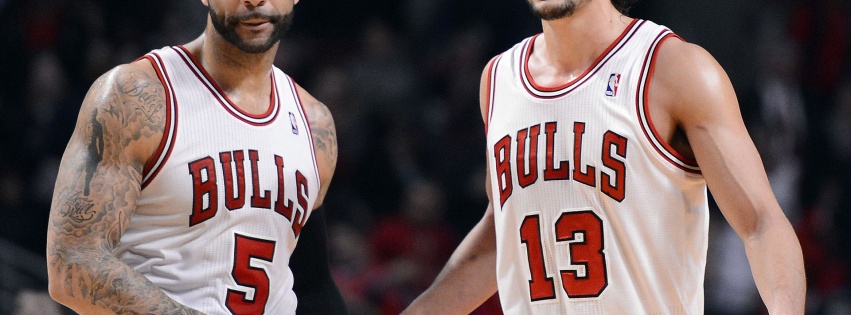Chicago Bulls Joakim Noah Carlos Boozer
