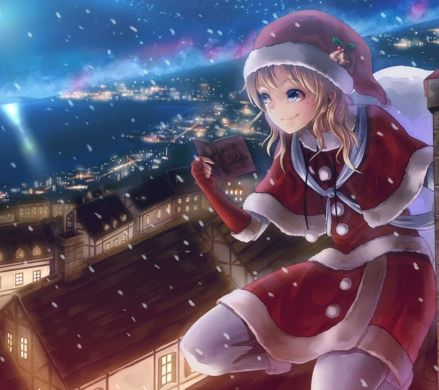 Christmas Anime Girl