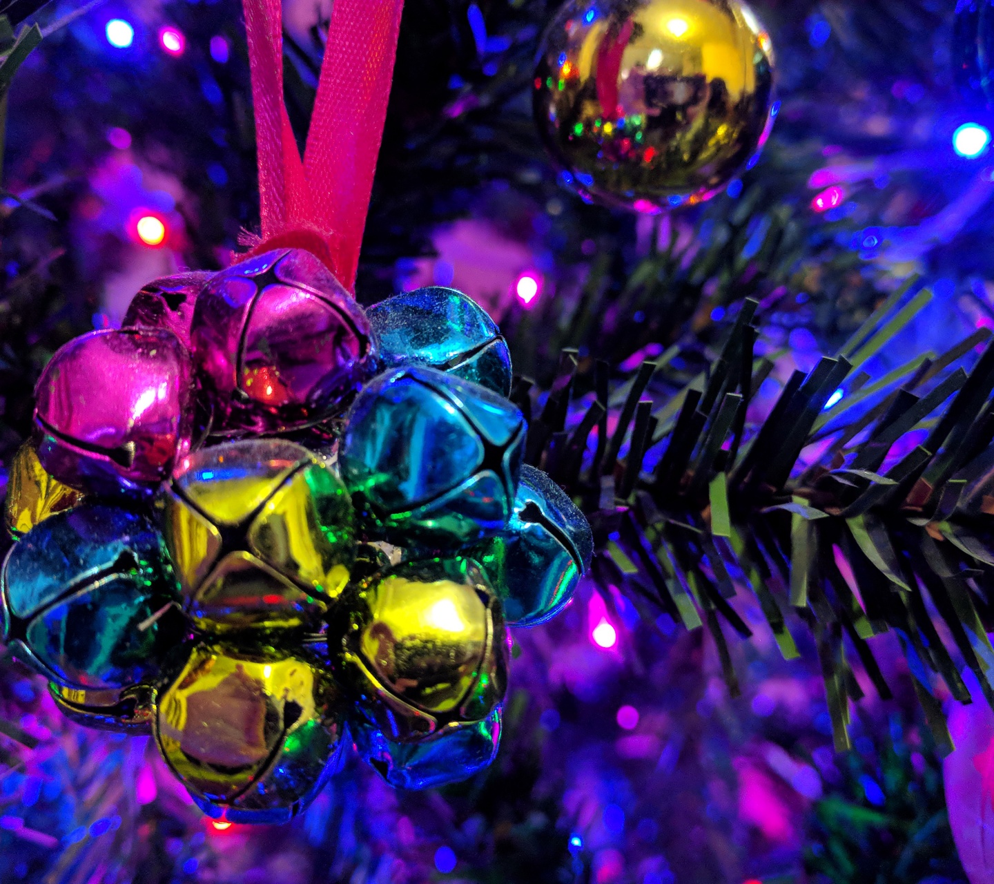 Christmas Colorful Decorated Tree