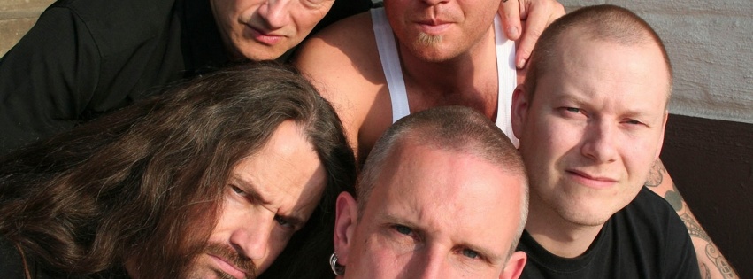 Clawfinger Faces Look Tattoo Band