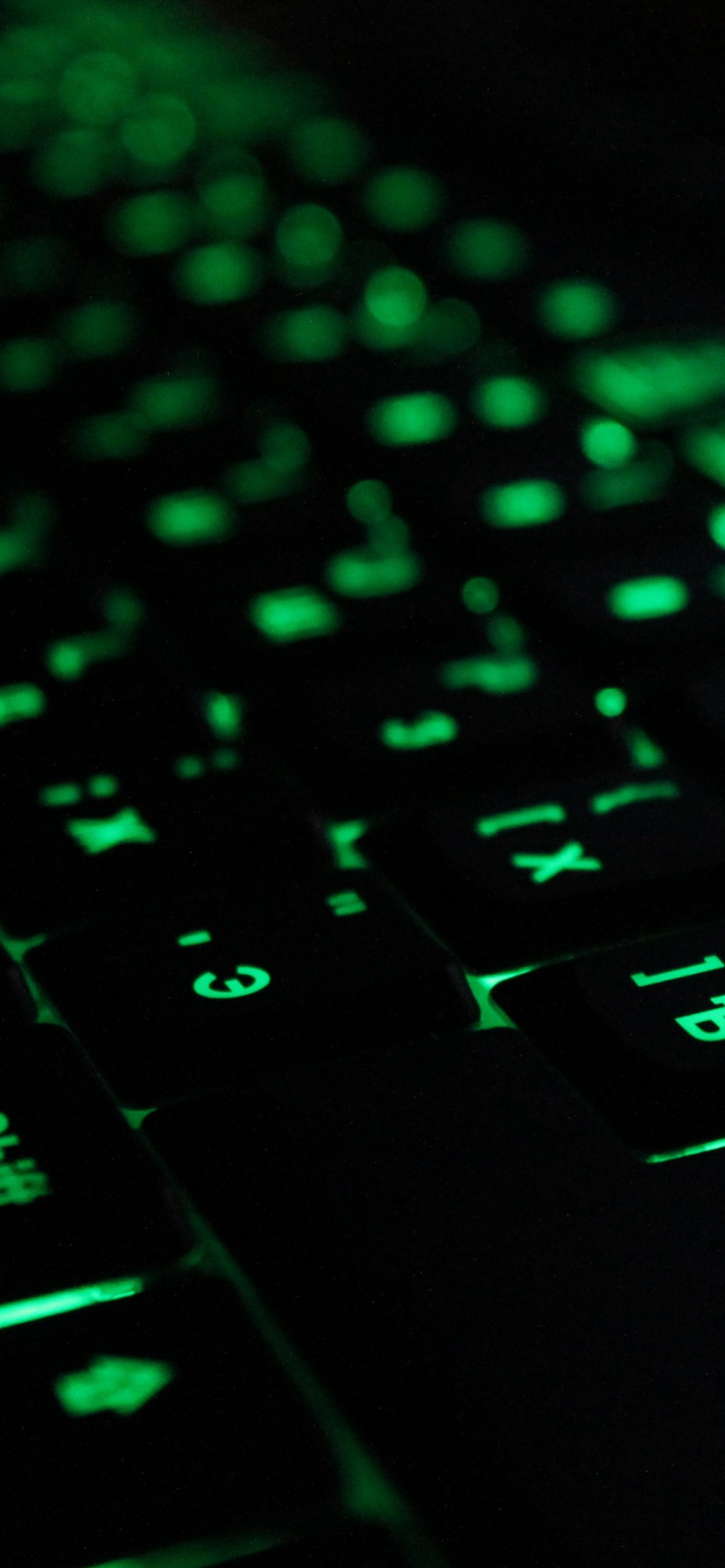 Closeup Keyboard Computers