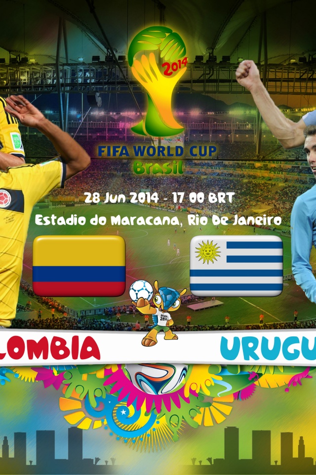 Colombia Vs Uruguay World Cup 2014