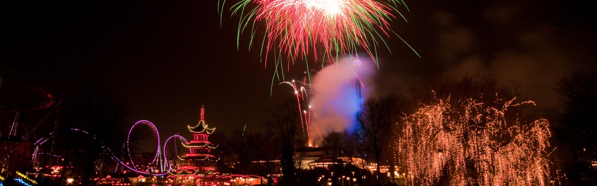 Colorful Fireworks For The Holidays
