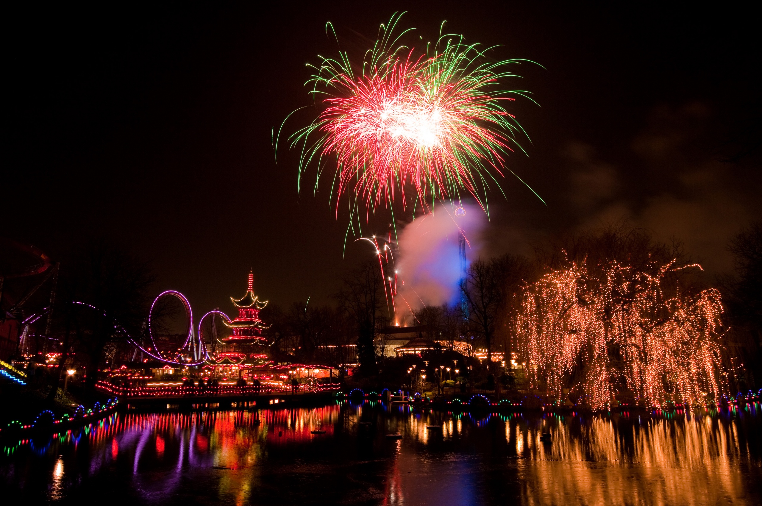 Colorful Fireworks For The Holidays