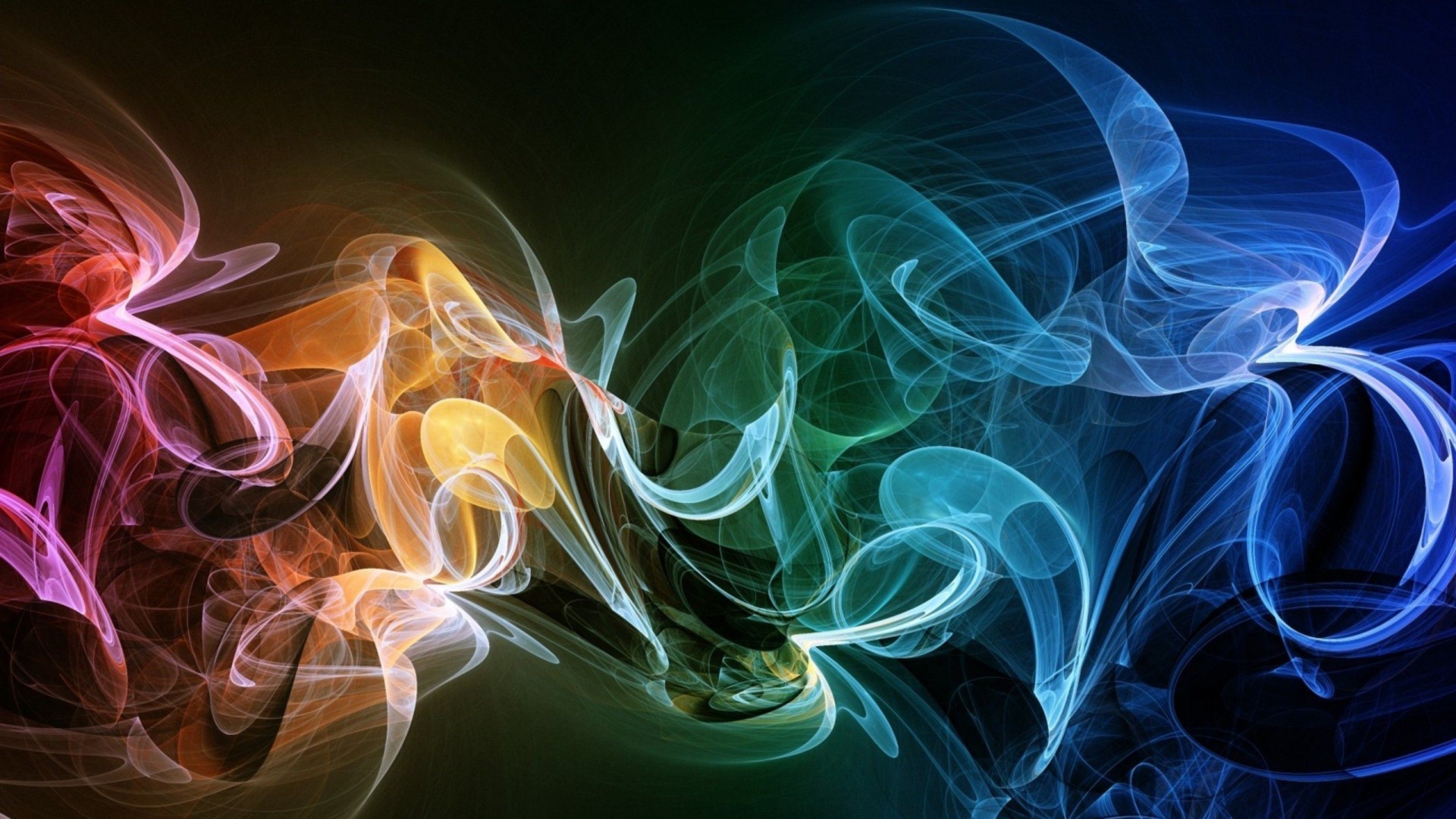 Colorful Smoke Desktop