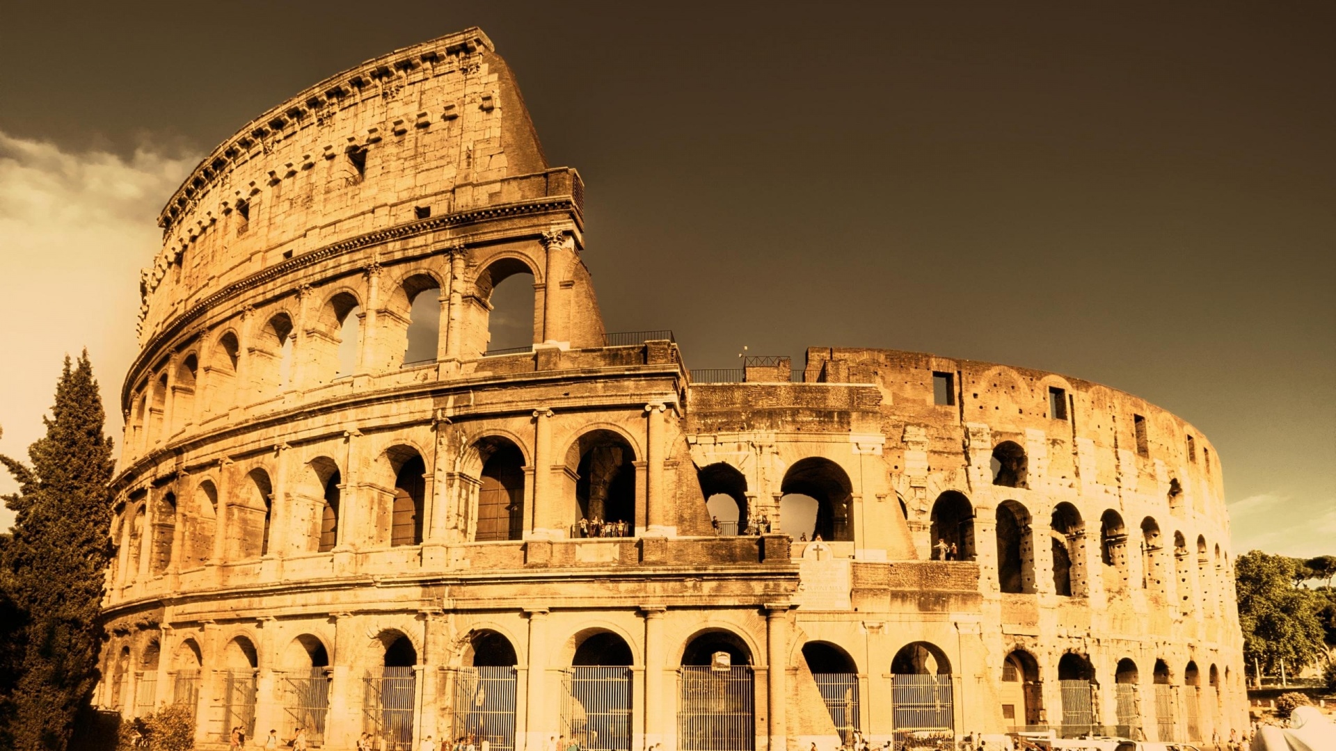 Colosseum Monuments Ancient Buildings