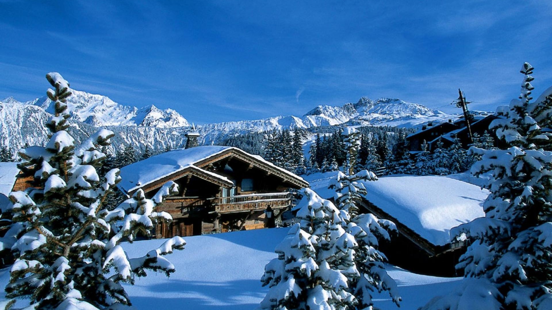 Courchevel France Nature Landscapes