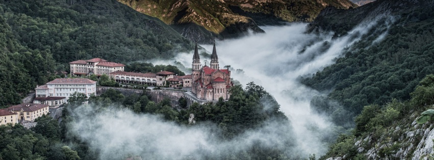 Covadonga Monastery - Asturias Spain