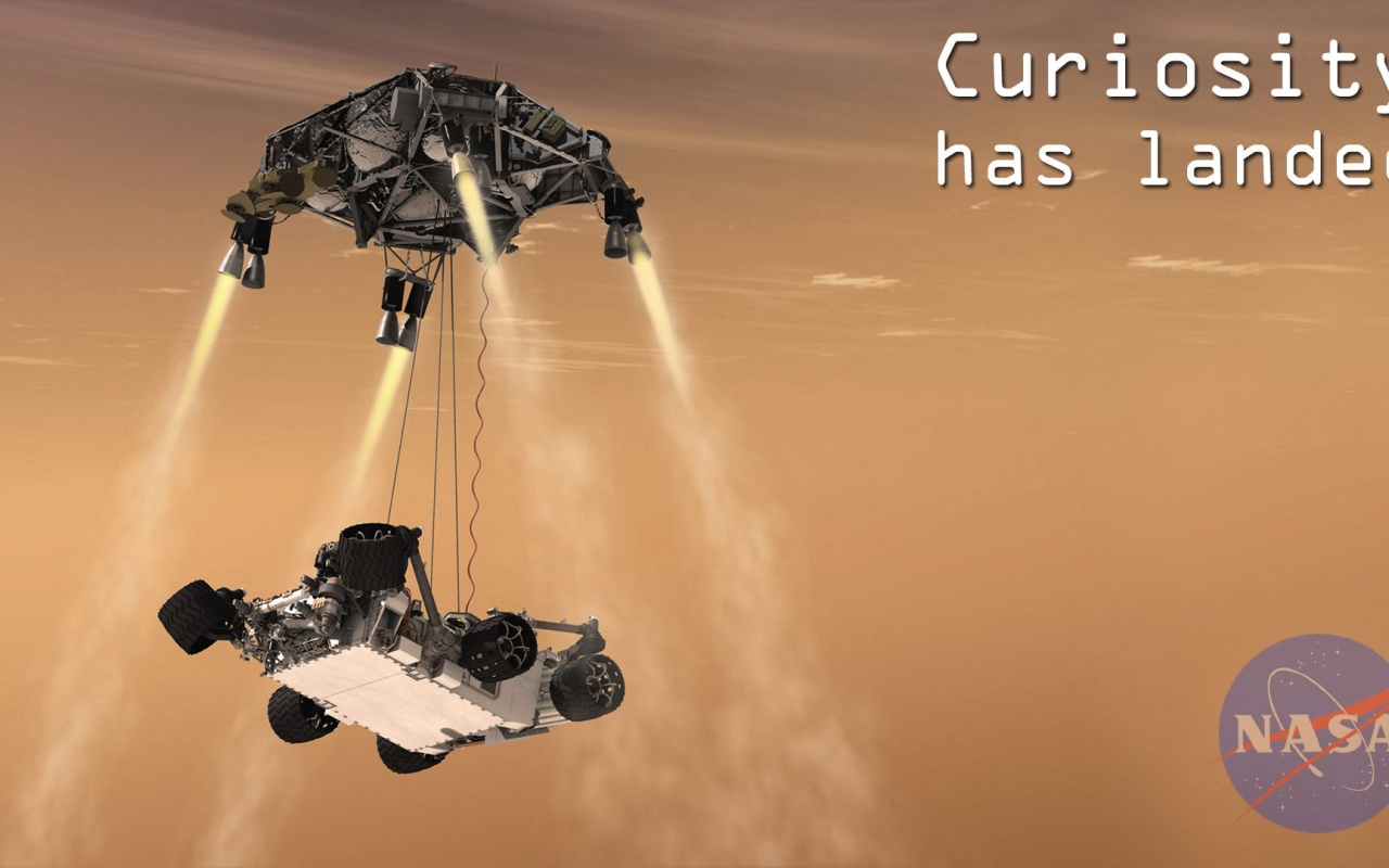 Curiosity Has Landed Nasa Spaceship 2