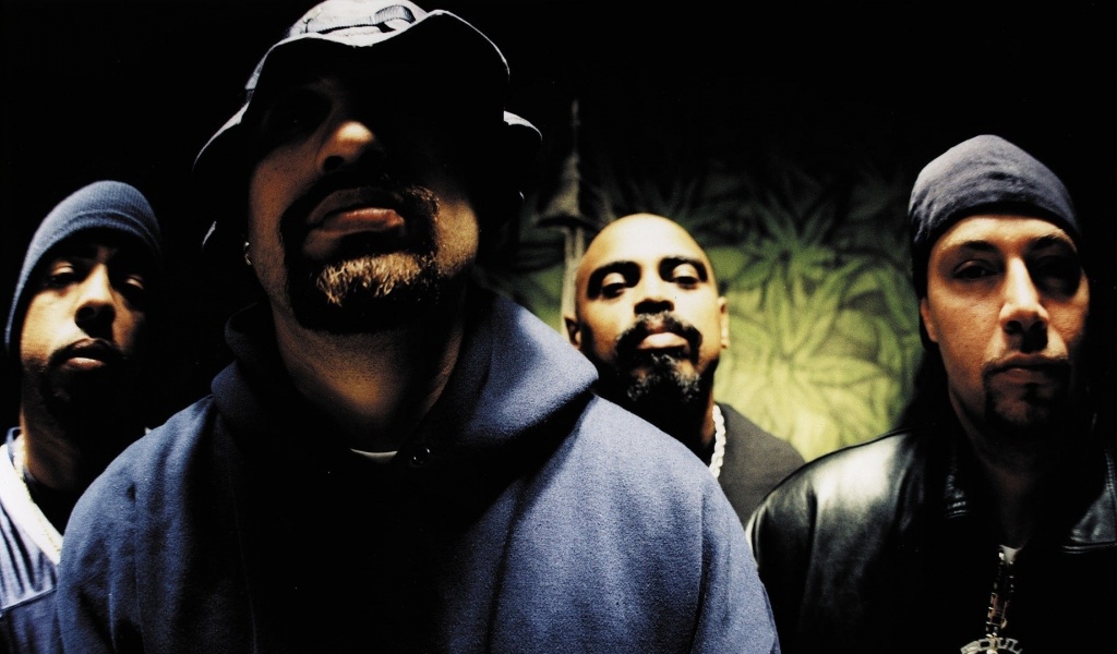 Cypress Hill Faces Beard Light Smock
