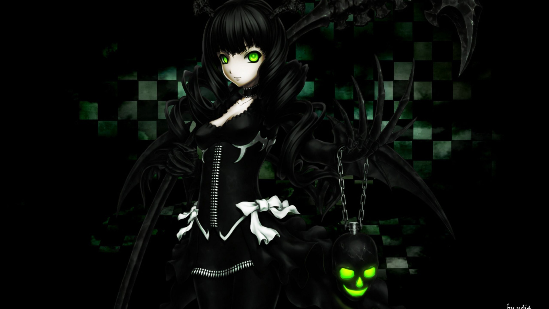 Dead Master Black Rock Shooter Desktop