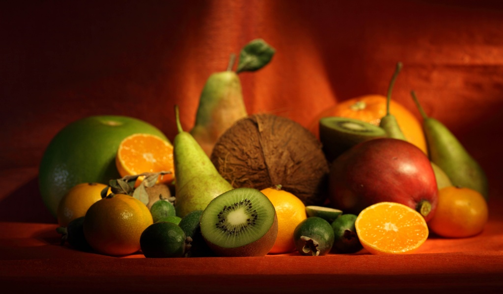Delicious Fruits Display