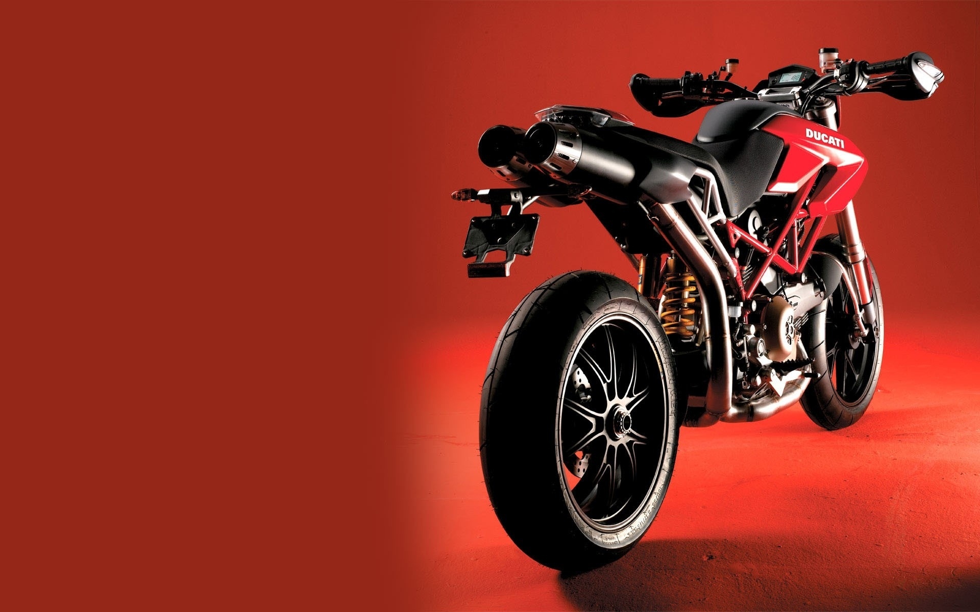 Ducati Motorbikes Red