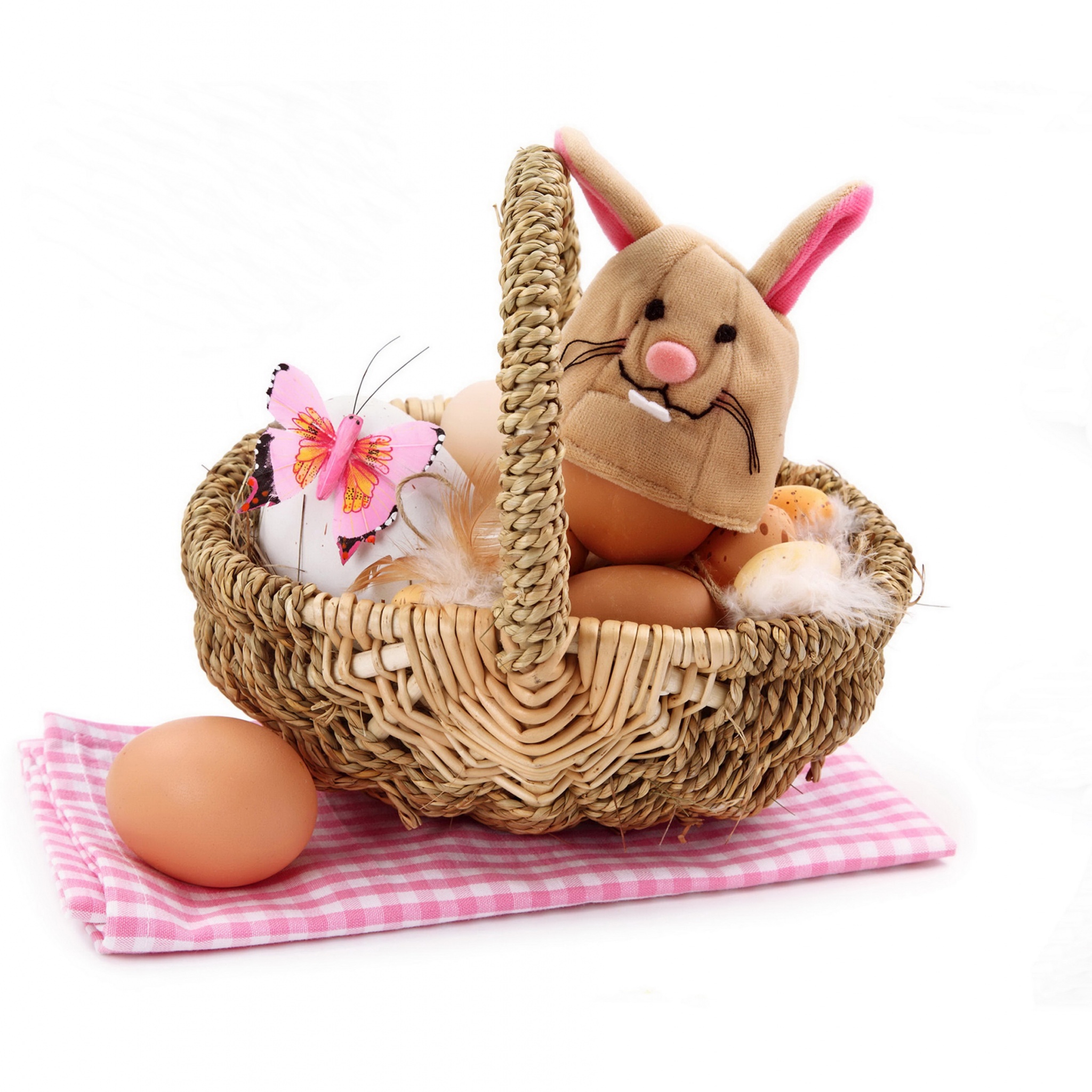 Easter - Eggs In Wicker Basket