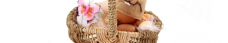 Easter - Eggs In Wicker Basket