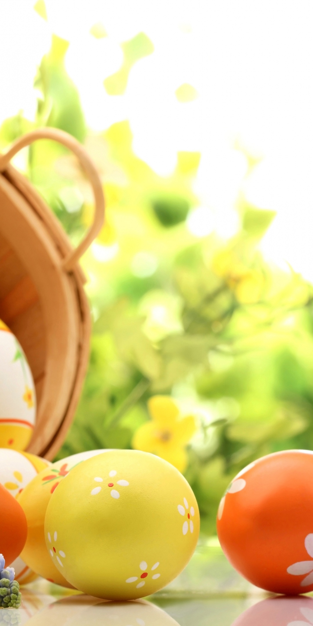 Easter Eggs Spring Wallpaper