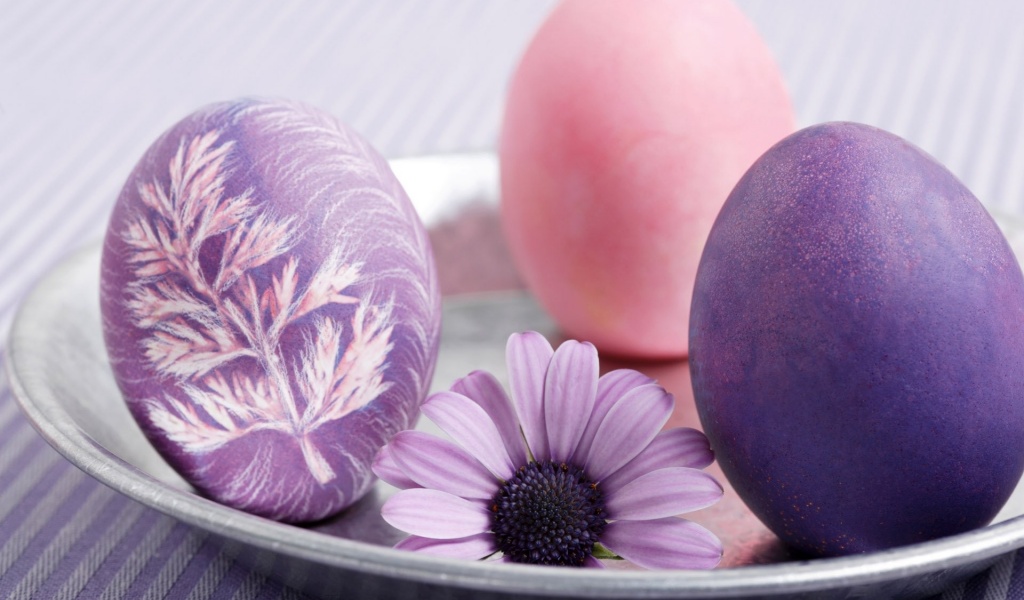 Easter Search Purple Three Image Wallpaper
