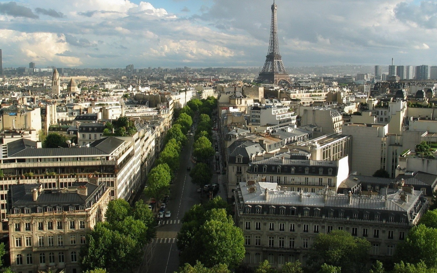 Eiffel Tower Paris France Landscape Cityscape Architecture City Landscape