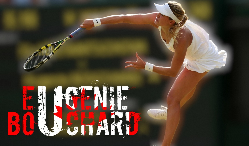 Eugenie Bouchard 2014 Wimbledon
