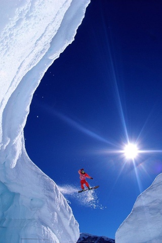 Extreme Sports Snowboarding