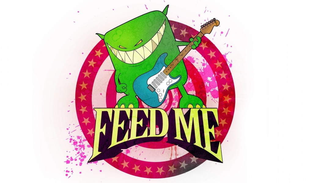 Feed Me Graphics Picture Font Beast