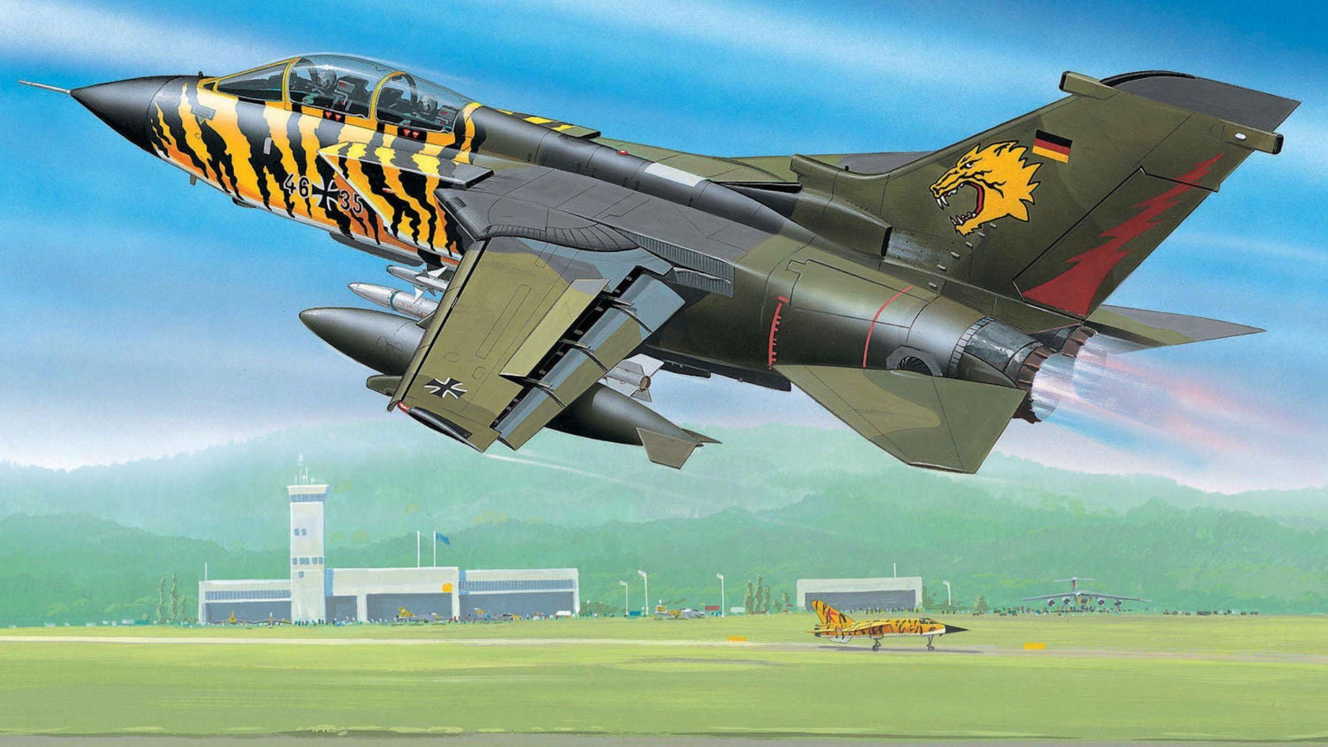 Fighter Art Takeoff