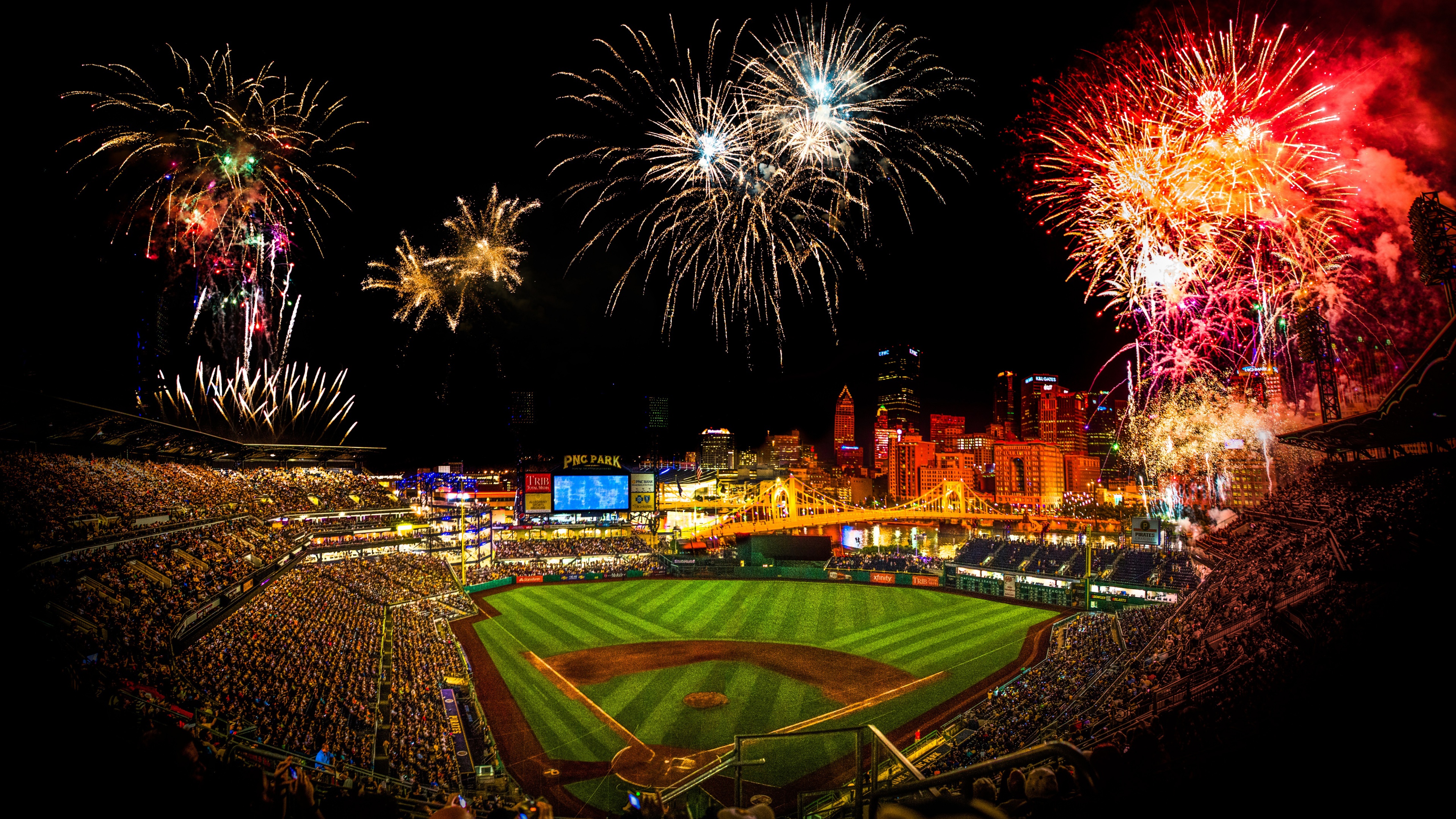 Fireworks At PNC Park