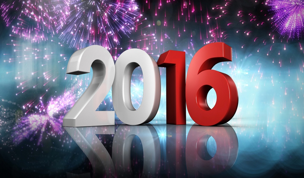 Fireworks Happy New Year 2016