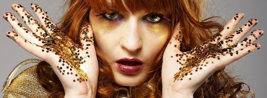 Florence The Machine Eyes Hair Lips Palms